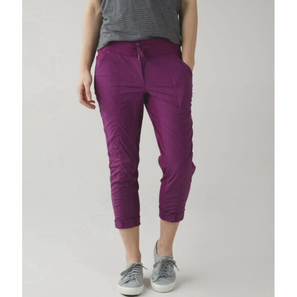 Lululemon Street To Studio Pant II (Unlined) Regal Plum Size 4 - Picture 1 of 7